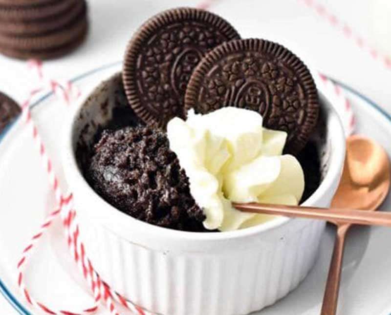 ’’OREO MUG CAKE’’ කන්න ඕනම කේක් රසයක්