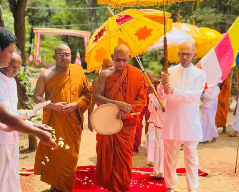 වසර 7කට පෙර මහා කැලයක්ව තිබූ උතුරෙ සපුමල්ගස්කඩ විහාරයේ අසිරිමත් අවස්තාවක්