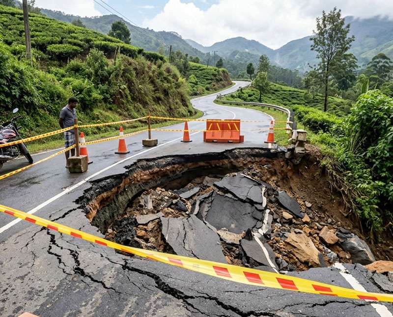 මාර්ග තාවකාලික වැසේ, විමසිල්ලෙන් ඉන්න