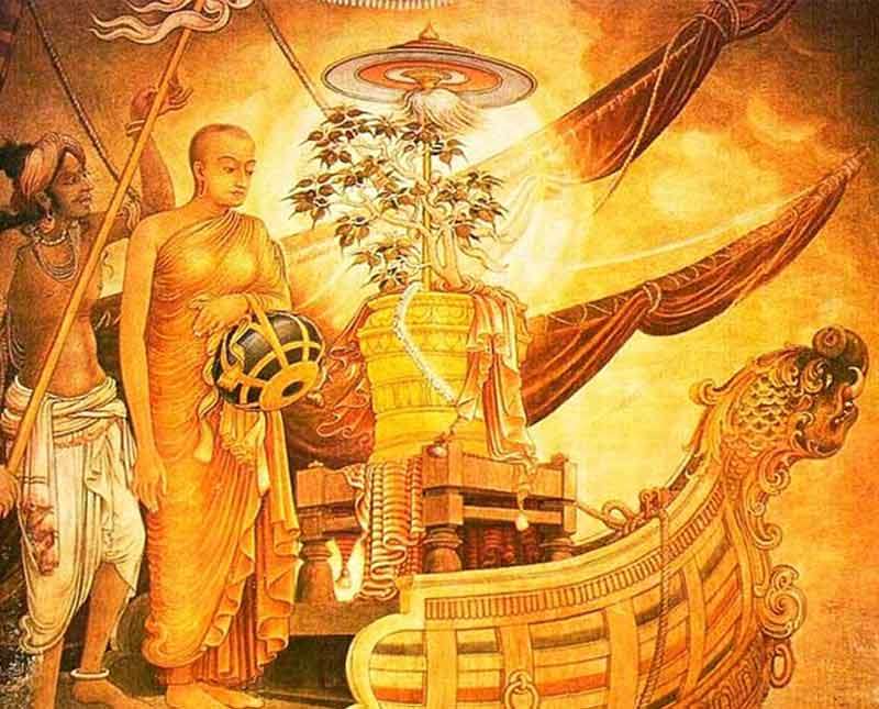 උඳුවප් පොහොයයි    සංඝමිත්තා තෙරණියයි