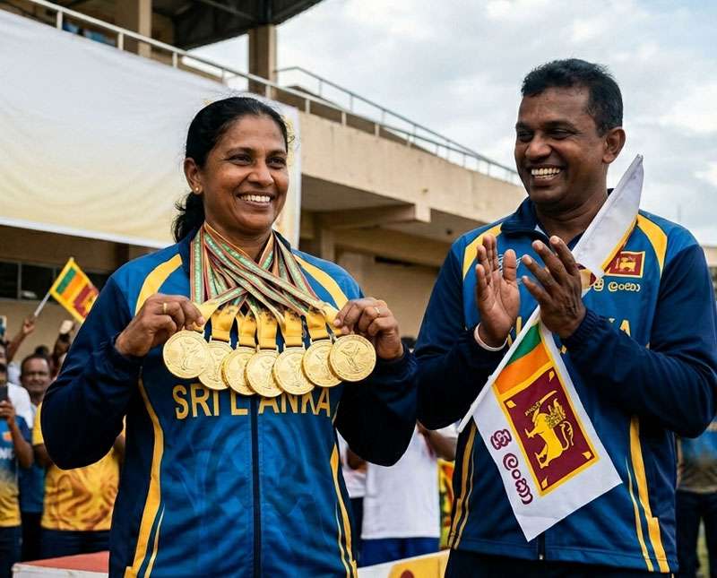 පොදු රාජ්‍ය මණ්ඩලයීය චෙස් පිටියේදී ලංකාවට පදක්කම් වැස්සක්