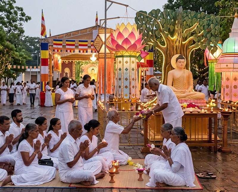 මෙවර බුද්ධ රශ්මි වෙසක් කලාපය ප්‍රතිපත්ති පූජාවට මුල්තැන දෙමින් ඇරඹෙයි