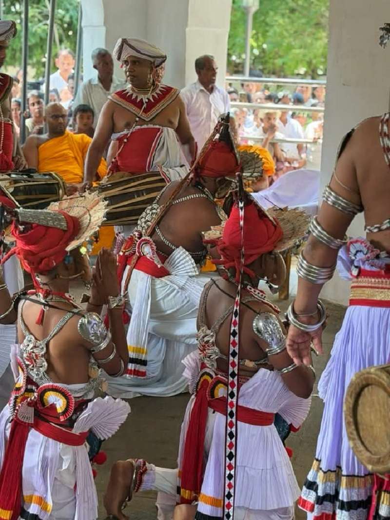 මහනුවර දළදා පෙරහැර අවසානයේ වස් දොස් දුරු කිරීමේ මංගල්‍ය