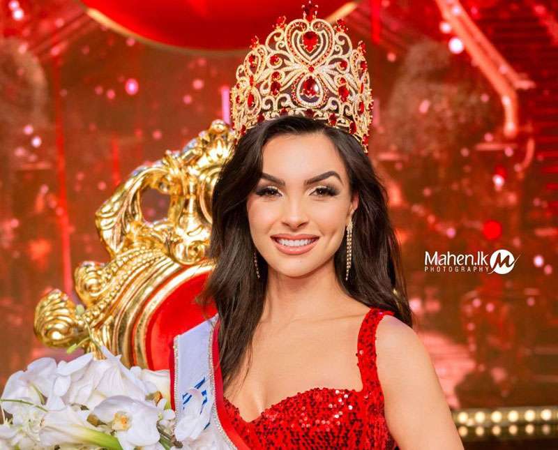 ලෝක විවාහක රූ රැජින තෙවැනි ස්ථානය ශ්‍රී ලංකාවේ සබීනා යූසෆ් දිනාගනී