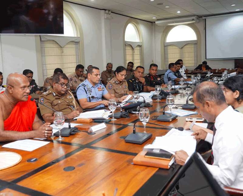 බුද්ධ රශ්මි වෙසක් කලාපය සංවිධානය කිරීමේ  අවසාන සාකච්ඡාව අග්‍රාමාත්‍ය ලේකම්ගේ ප්‍රධානත්වයෙන්