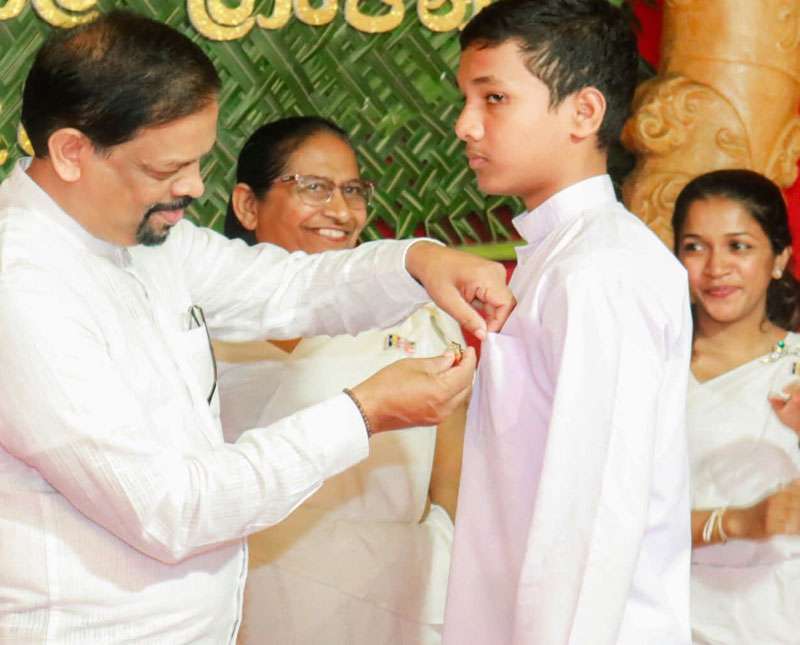 ශ්‍රී නිග්ග්‍රෝධාරම දහම් පාසලේ නව ශිෂ්‍ය නායක නායිකාවන්