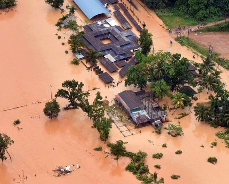 අයහපත් කාලගුණ තත්ත්වය පිළිබඳ සිරිකත ගෙන එන සටහනකි මේ