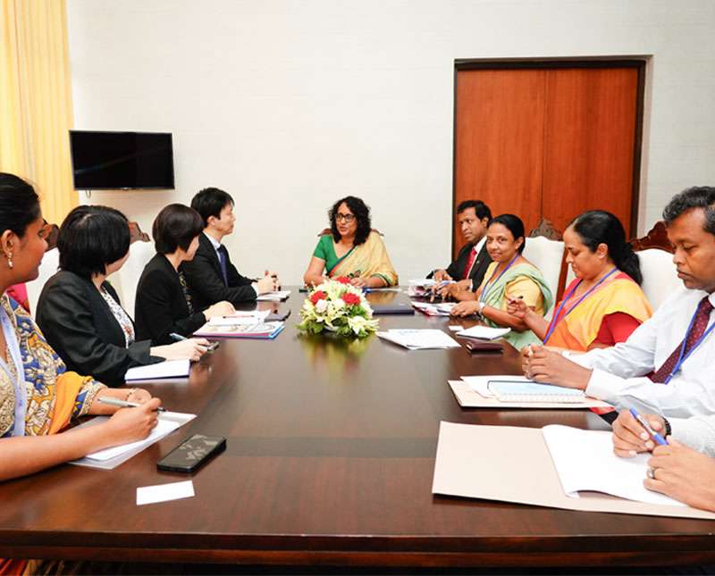අගමැතිනිය සහ JICA නව ප්‍රධානී අතර හමුවක්