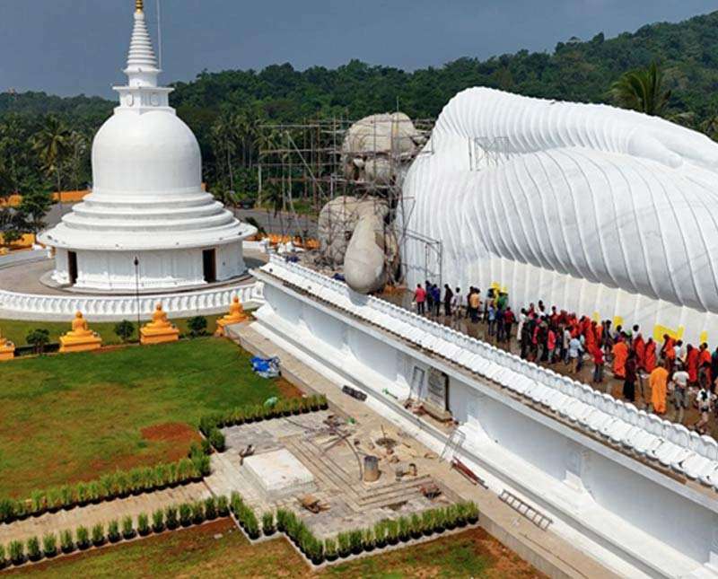 කෝටි 50ක වියදමින් ඉදිවු විශාල උමං විහාරය