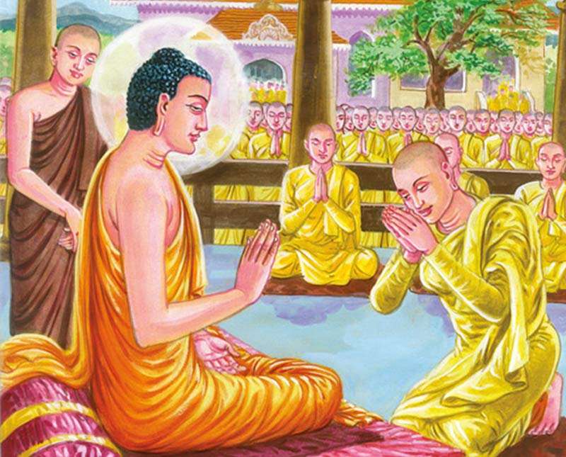 මෙහෙණ සස්නේ ආරම්භය බිනර පුන් පොහෝදා සිදු විය