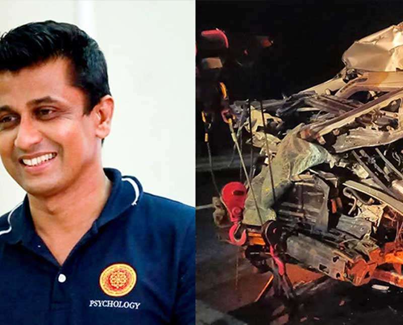 කැළණිය සරසවි ආචාර්‍යවරයාගේ බිරිඳගේ සොහොයුරාත් අනතුරෙන් ජීවිතක්ෂයට