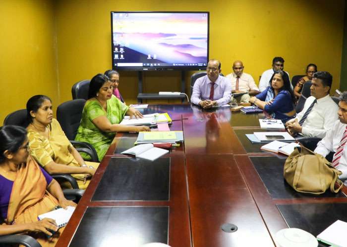 ඇමති සරෝජා සහ NCPA අතර හමුවක්