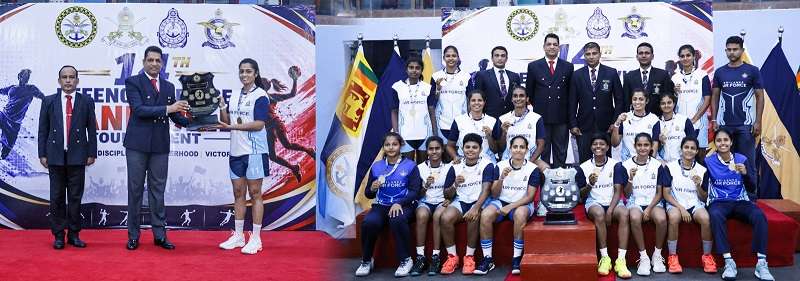 ගුවන් හමුදා කාන්තා පිලට අඛණ්ඩව 07 වන වරටත් ආරක්ෂක සේවා අත්පන්දු ශූරතාව