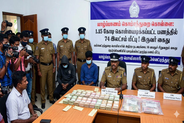 ரூ.1.15 கோடி கொள்ளை : 14 வயது சிறுவன் உட்பட இருவர் கைது 1