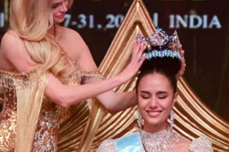 ලෝක රූ රැජින කිරුළ තායිලන්තයට, ලංකාවේ අනුදිට හිමිවූ තැන